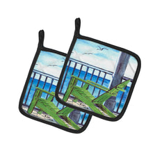 Load image into Gallery viewer, Adirondack Chairs Pair of Pot Holders