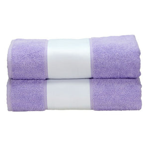 A&R Towels Subli-Me Bath Towel (Light Purple) (One Size)