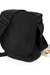 Mini Adjustable Reporter / Messenger Bag 2 Liters - Black