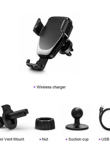 3P Experts Wireless Fast Charging Car Phone Mount