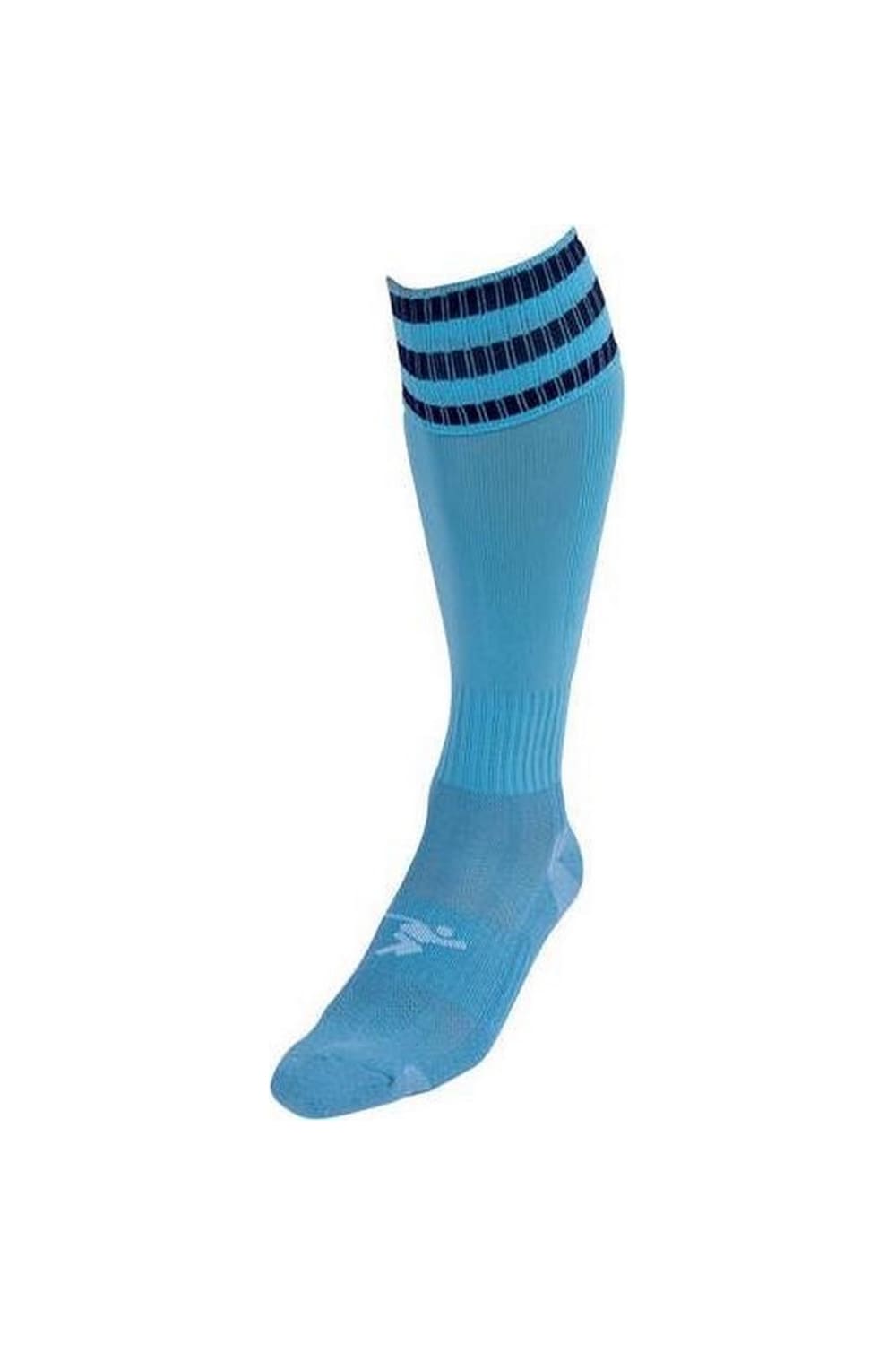 Precision Unisex Adult Pro Football Socks (Sky Blue/Navy)