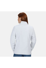 Load image into Gallery viewer, Regatta Standout Womens/Ladies Ablaze Printable Soft Shell Jacket (White/Light Steel)
