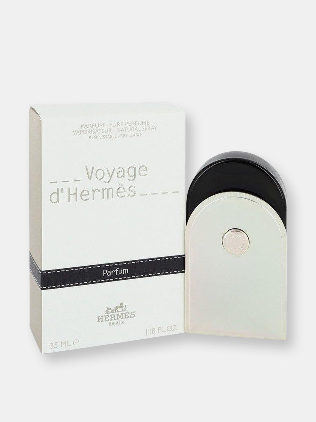 Voyage D'Hermes Pure Perfume Spray Refillable Unisex 1.18 oz