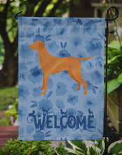 Load image into Gallery viewer, 11 x 15 1/2 in. Polyester Vizsla Welcome Garden Flag 2-Sided 2-Ply