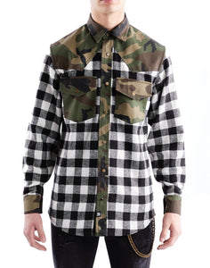 Check and Camo Western Shirt (and Jacket)