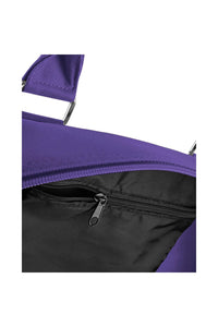Retro Bowling Bag (6 Gallons) - Purple/Light Gray
