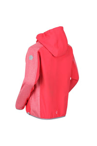 Regatta Childrens/Kids Bracknell II Softshell Jacket (Coral Blush)