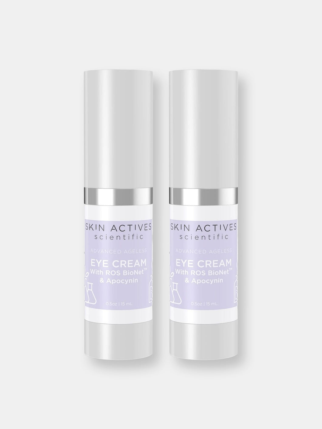 Eye Cream With Ros Bionet and Apocynin | Advanced Ageless Collection - 2-pack