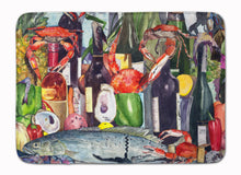 Load image into Gallery viewer, 19 in x 27 in Wine and Speckled Trout Machine Washable Memory Foam Mat