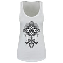 Load image into Gallery viewer, Unorthodox Collective Womens/Ladies Mystical Dreamcatcher Vest Top (White)
