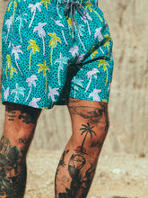 Load image into Gallery viewer, Flair Palm II Swim Shorts