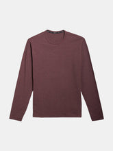 Load image into Gallery viewer, Go-To Long Sleeve | Men&#39;s Heather Burgundy