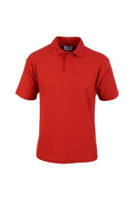 Load image into Gallery viewer, Mens Hallmark Polo T-Shirt - Red