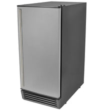 Load image into Gallery viewer, 15 inch Stainless Steel Built-In Or Freestanding Ice Maker