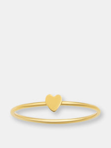Gold Filled - Delicate Heart Ring