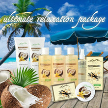 Load image into Gallery viewer, Warm Vanilla Sugar &amp; Coconut Milk Premium Deluxe Bath &amp; Body Gift Basket