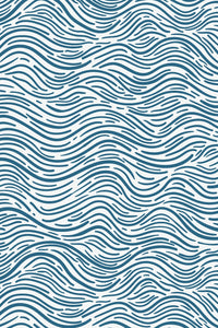 Eco-Friendly Abstract Wave Wallpaper