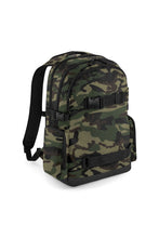Load image into Gallery viewer, BageBase Old School Board Pack Bag (Jungle Camo) (One Size)