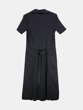 Load image into Gallery viewer, Marni Women&#39;s Deep Blue Viscose Interlock Dress