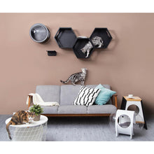 Load image into Gallery viewer, BusyCat Wall Mounted Cat Bed - Black
