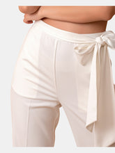 Load image into Gallery viewer, Valentina Bow-Tie Wide Leg Pants