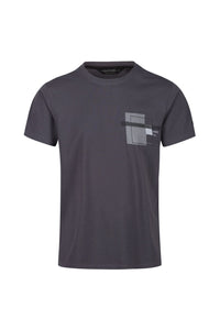 Mens Cline IV Graphic T-Shirt - Seal Gray