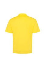 Load image into Gallery viewer, Mens Plain Sports Polo Shirt - Sun Yellow