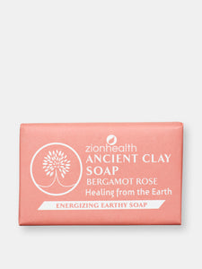 Ancient Clay Vegan Soap - Bergamot Rose 6oz