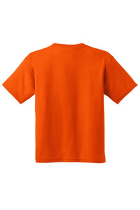 Gildan Childrens Unisex Heavy Cotton T-Shirt (Pack of 2) (Orange)