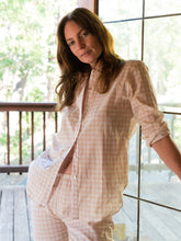 Load image into Gallery viewer, Phoebe Shirt in Soft Pink Gingham