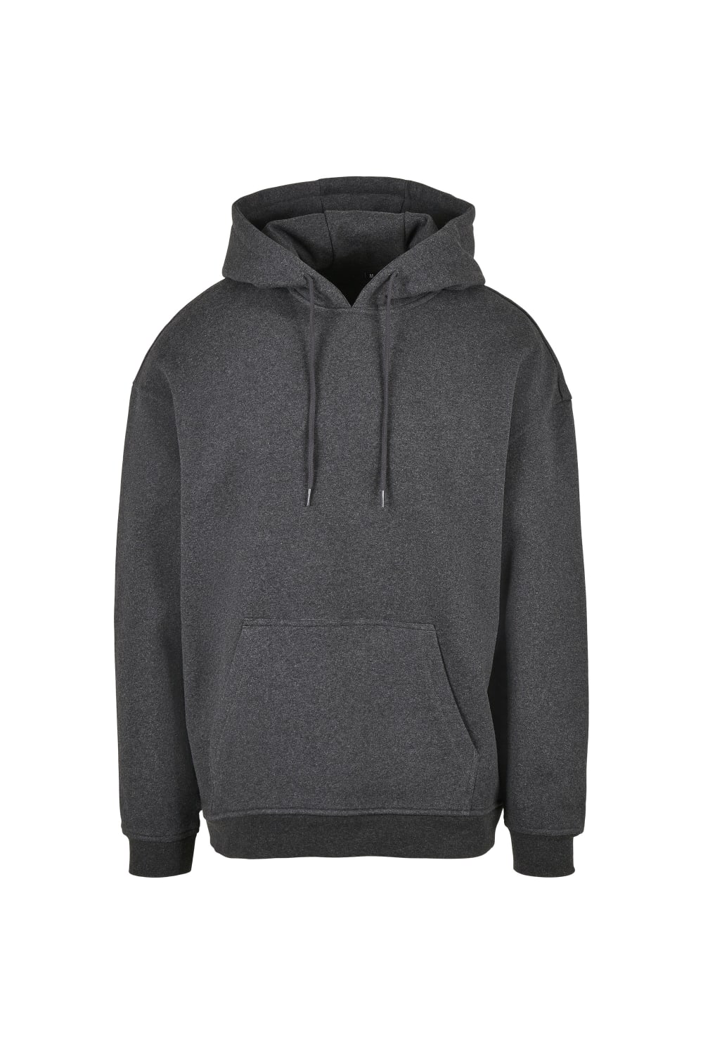 Build Your Brand Mens Basic Oversized Hoodie (Charcoal)