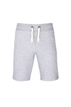 Load image into Gallery viewer, AWDis Hoods Plain Heavyweight Campus Shorts (Heather Grey)