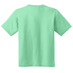 Gildan Childrens Unisex Heavy Cotton T-Shirt (Pack of 2) (Mint Green)