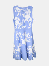 Load image into Gallery viewer, Carolina Herrera Women&#39;s Cielo Multi Fit and Flare Midi Floral Jacquard Dress