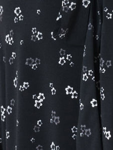 Aria Dress in Primrose Black (Curve)