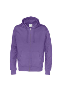 Mens Full Zip Hoodie - Purple