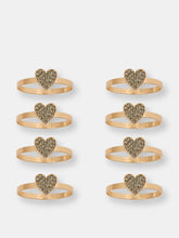 Load image into Gallery viewer, Heart Napkin Rings