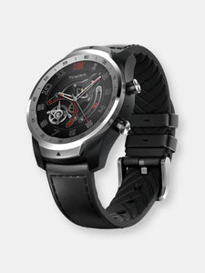 Ticwatch Men's Pro WF12106 Black Silicone Wear OS by Google Smart Watch