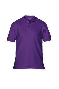 Gildan Mens Premium Cotton Sport Double Pique Polo Shirt (Purple)