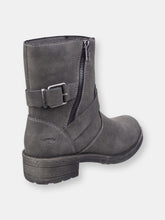 Load image into Gallery viewer, Womens/Ladies Tour Ankle Boots (Charcoal)