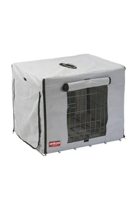 Animal Instincts Comfort Pet Crate Cover (Gray) (24.4 x 18.5 x 20.1in)
