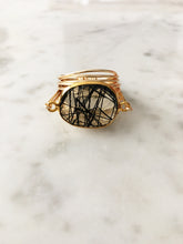Load image into Gallery viewer, Torrey Ring in Black Rutilated Quartz