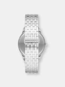 Emporio Armani Men's Adriano AR11286 Silver Stainless-Steel Quartz Dress Watch