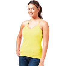 Load image into Gallery viewer, Bella + Canvas Womens/Ladies Plain Sleeveless Vest/Tank Top (Yellow)