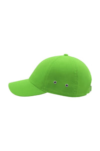 Action 6 Panel Chino Baseball Cap (Pack of 2) - Green