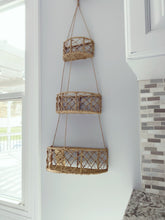 Load image into Gallery viewer, Three Tier Hanging Baskets