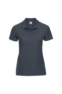 Russell Europe Womens/Ladies Ultimate Classic Cotton Short Sleeve Polo Shirt (French Navy)