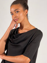 Load image into Gallery viewer, Luxury Cowl Neck Top - The Wall