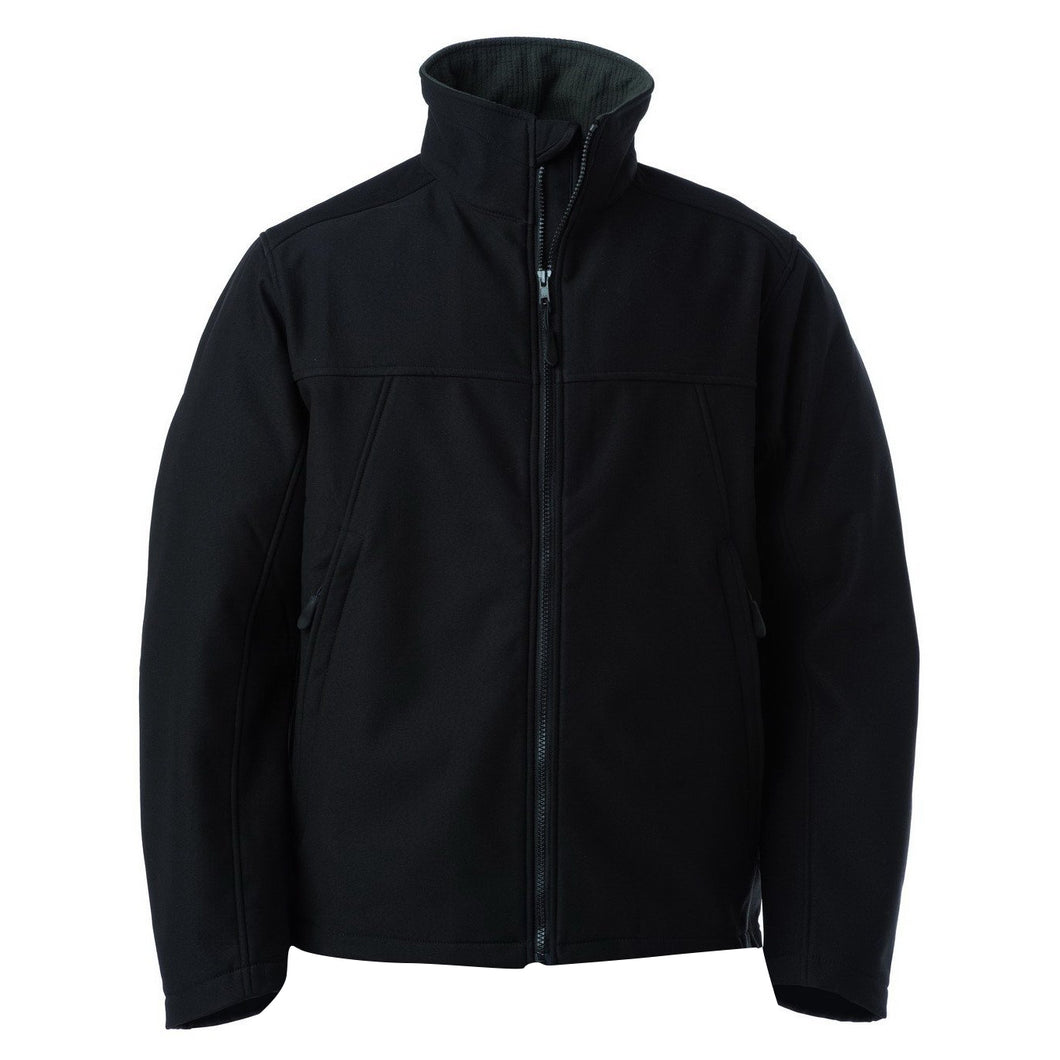 Russell Workwear Mens Softshell Breathable  Waterproof Membrane Jacket (Black)