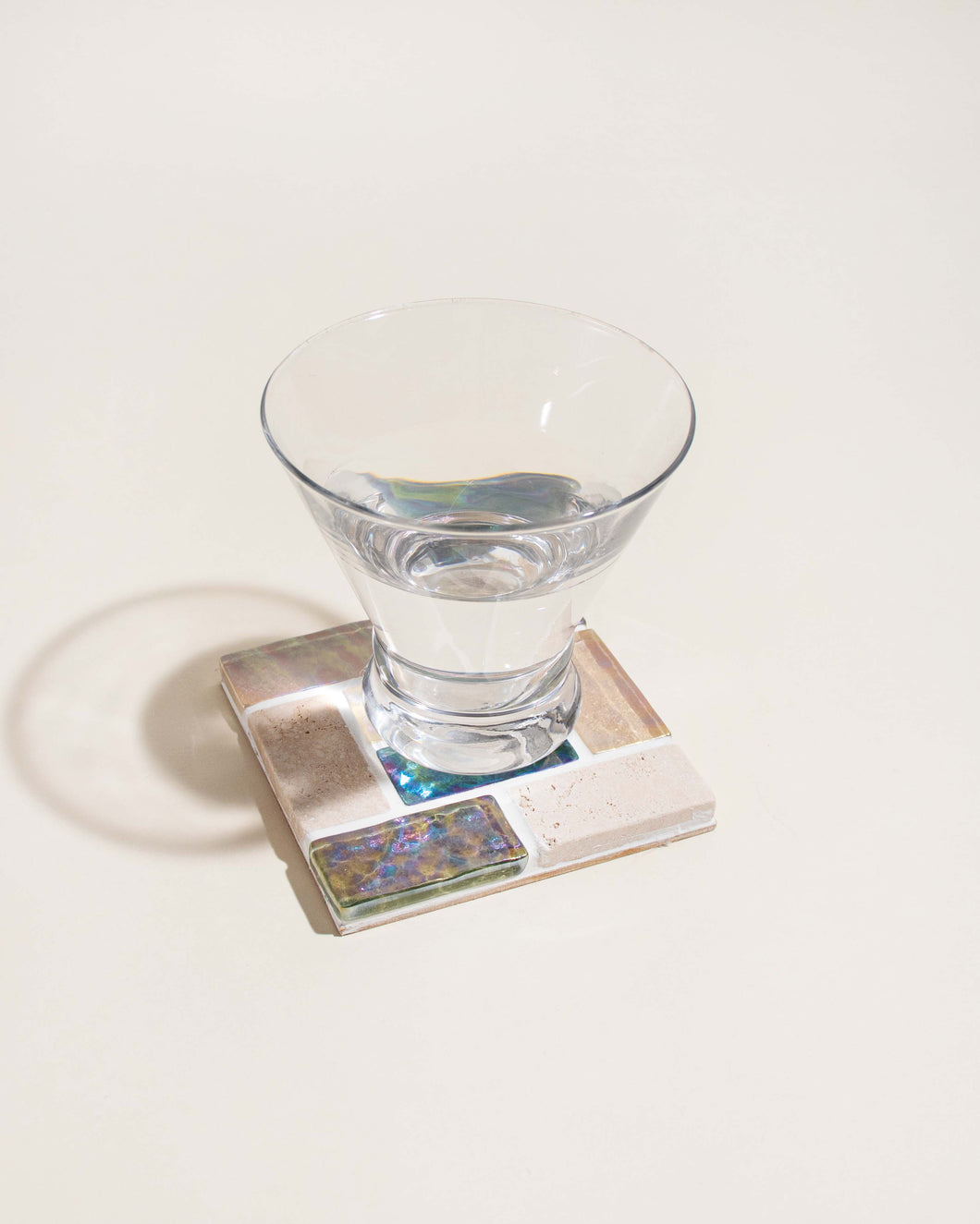 Glass Tile Coaster - Too Precious